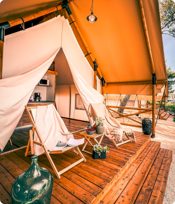 Impulsify Home | Glamping Outdoor Hospitality with Self-Service Marketplace Offering Essential Items for Guests to Enjoy